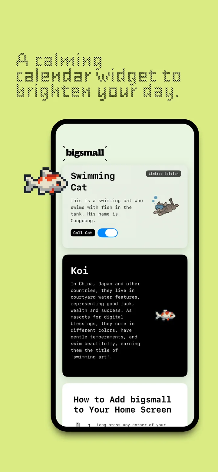 bigsmall App Store screenshot 2